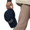 Gorra sin bandera "Make España Great Again" azul marino (estilo Dad hat)