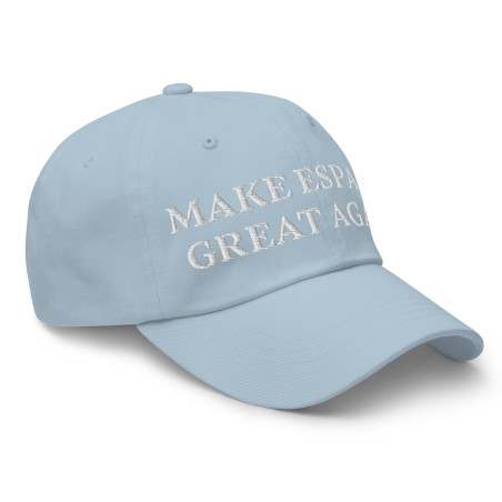 Gorra azul Make España Great Again con bandera