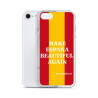 Carcasa transparente iPhone® Make España Beautiful Again