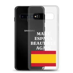 Carcasa transparente Samsung® Make España Beautiful Again