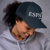 Gorra "España" tipo trucker azul marino bordado en blanco con Ñ