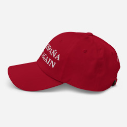 Gorra sin bandera "Make España Great Again" roja (estilo Dad hat)