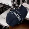 Gorra "España" color azul navy con letra blanca y con bandera bordada (estilo Dad hat)