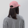 Gorra sin bandera "Make España Great Again" rosa (estilo Dad hat)