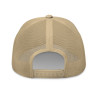 Gorra "España" tipo trucker beige bordado blanco con Ñ