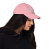 Gorra sin bandera "Make España Great Again" rosa (estilo Dad hat)
