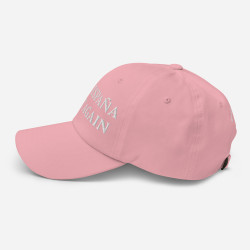 Gorra sin bandera "Make España Great Again" rosa (estilo Dad hat)