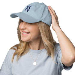 Gorra Ñ azul claro con letra azul (estilo Dad hat)