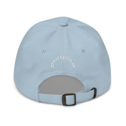 Gorra Ñ azul claro con letra blanca (estilo Dad hat)