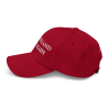 Gorra con bandera "Make England Great Again" roja bordada (estilo Dad hat)