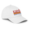 Gorra bordada Mundial 2026 color blanco