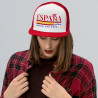 Gorra impresa Mundial 2026 tipo Trucker color rojo