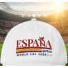 Gorra bordada Mundial 2026 color blanco