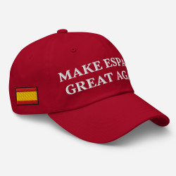 Gorra con bandera de España...