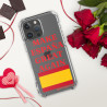 Carcasa transparente iPhone® Make España Great Again